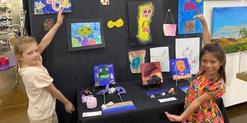 Kids Camp Week 1: Art Safari (AM) or Color Explosion (PM)